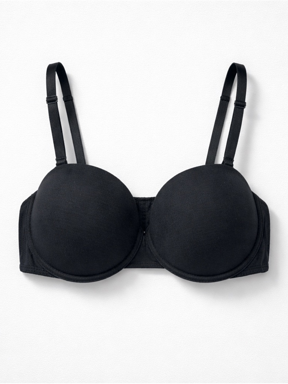 Black Lightly Padded Underwire Bra | 36C | Modal Blend | GAP